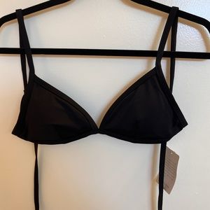 NWT - Madewell Black Triangle Top - S